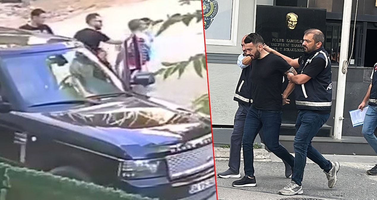 cocuklarinin yaninda babaya tokat atan maganda tutuklandi N2IVKMsz