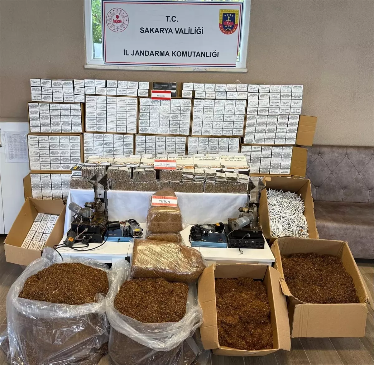 serdivanda kacak sigara operasyonu TYLfTncH