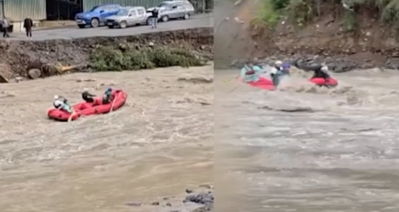 su seviyesi yukselen firtina deresinde rafting coskusu A5YlFRNI
