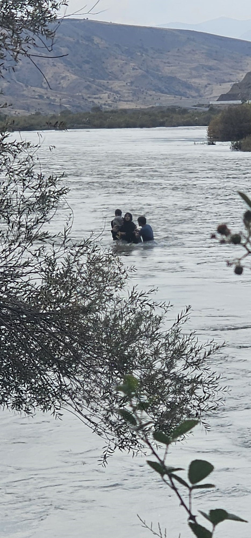 Piknik Yaparken Kurtarılan Aile