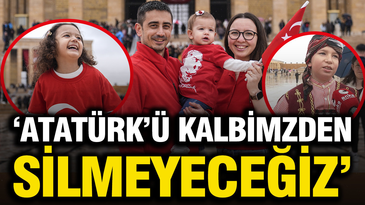 23 Nisan’da Çocuklar Ata’sına Koştu: “Atatürk’ü Asla Unutmayacağız”